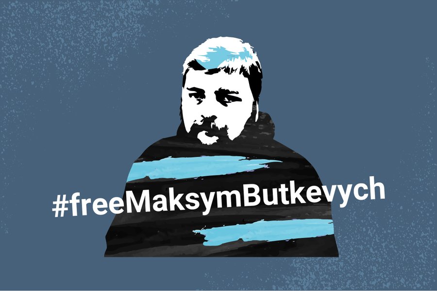 #FreeMaksymButkevych: журналісти й діячі з різних країн закликають звільнити з полону правозахисника Максима Буткевича