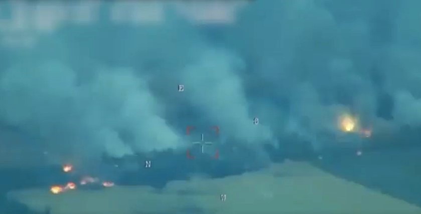На Херсонщині знищили артилерійську батарею окупантів (відео)
