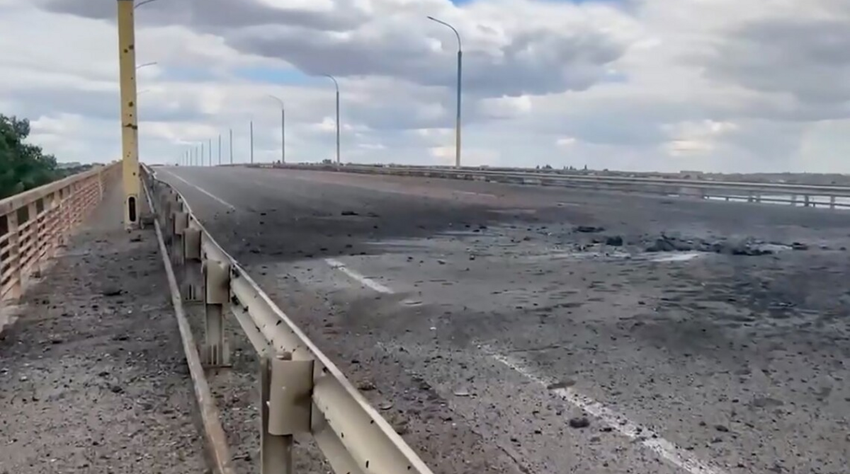 Окупантам вже не вистачає припасів та палива на Херсонщині через удари по мостах — ISW
