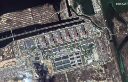 Maxar оприлюднила нові супутникові знімки Запорізької АЕС