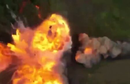 ЗСУ на Харківщині знищили російський танк Т-90 (відео)