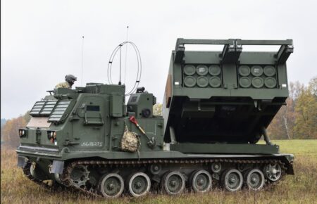 В Україну прибули німецькі реактивні системи залпового вогню MARS II