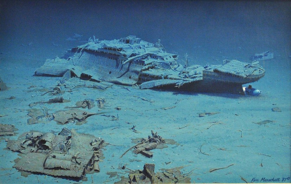 Археологи вперше показали 15-тонний якір та бронзові шпилі затонулого «Титаніка»