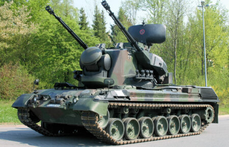 Німеччина передала Україні нові установки Gepard і понад 15 тисяч боєприпасів
