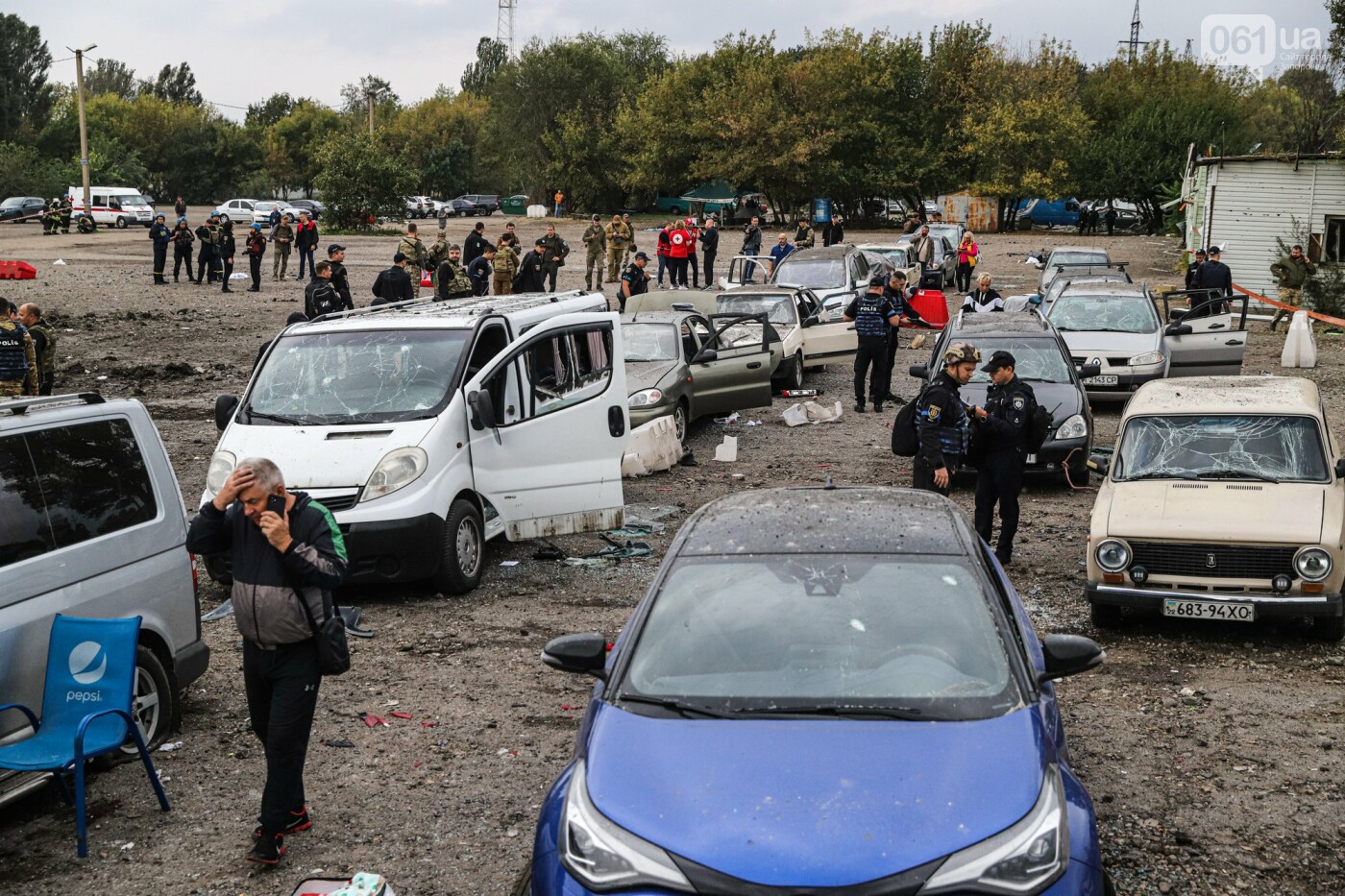 Ракетний удар по евакуаційній колоні у Запоріжжі: кількість загиблих зросла