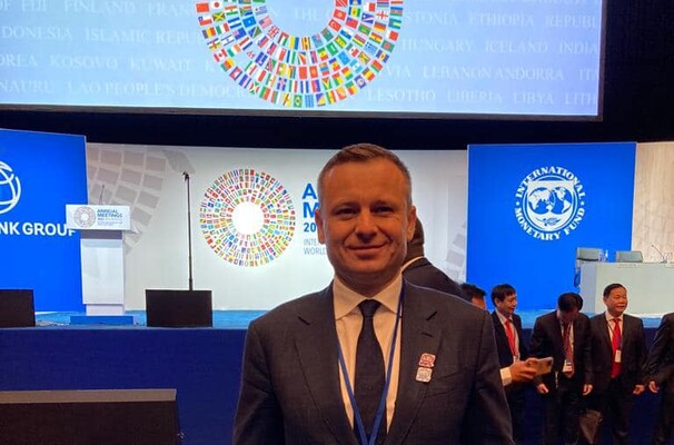 Головою Ради керуючих Світового банку та МВФ на 2023 рік став український міністр фінансів Сергій Марченко