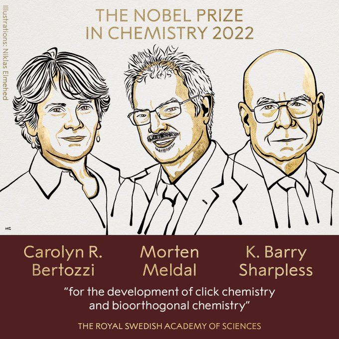 Нобелівську премію з хімії отримали вчені з США та Данії