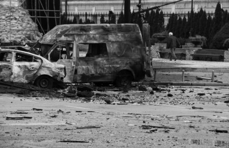 Київ після обстрілів 10 жовтня (фоторепортаж)