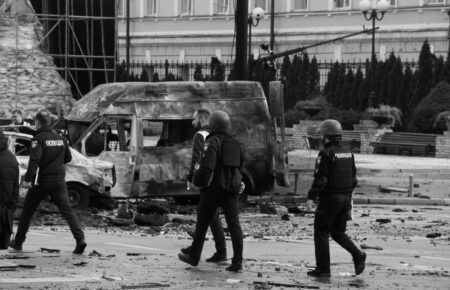 Киев после обстрелов 10 октября (фоторепортаж)