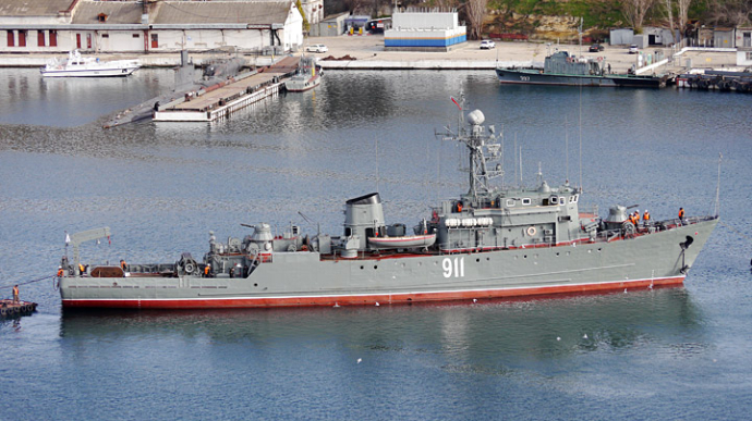 Міноборони РФ заявило, що ЗСУ атакували безпілотниками російські кораблі в окупованому Севастополі
