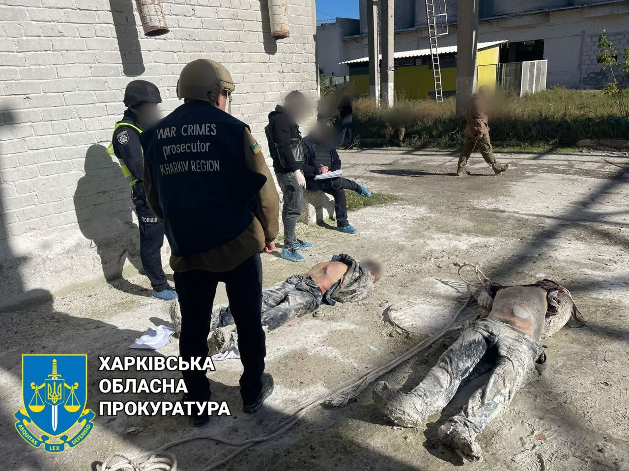 На Харківщині виявили тіла двох закатованих російськими окупантами чоловіків