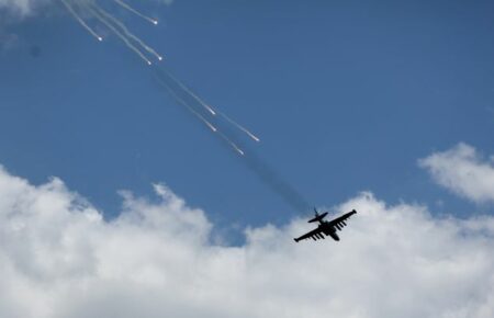 ЗСУ на Херсонщині збили штурмовик окупантів Су-25