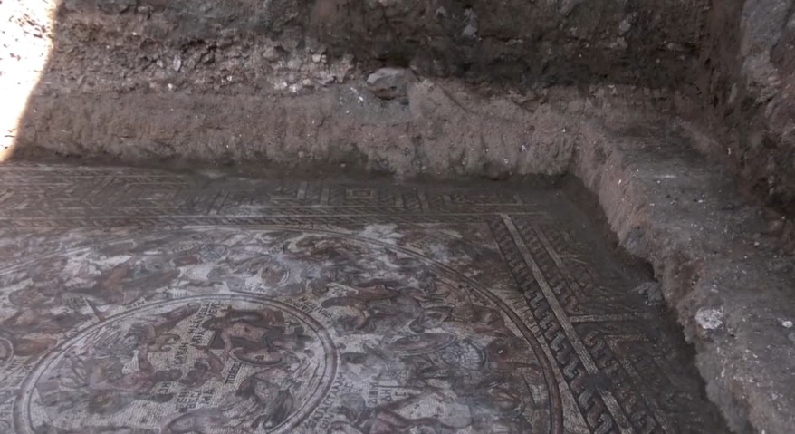 У Сирії знайшли давньоримську мозаїку зі сценами з античної міфології
