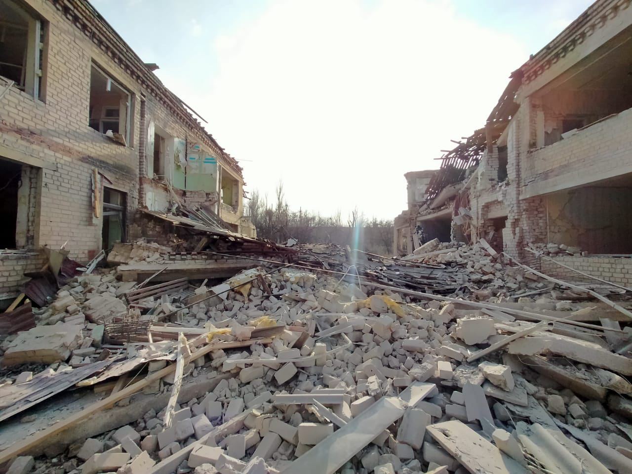 Окупанти знищили дитячий садок «Мир» у Торецьку (ФОТО)