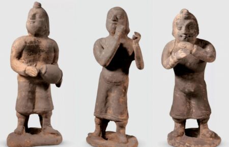 Археологи знайшли у Китаї теракотові фігурки танцюристів та музикантів віком понад 1,5 тисячі років
