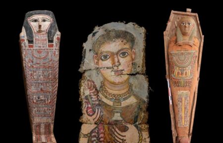 Археологи знайшли в Єгипті велику погребальну споруду та фаюмські портрети