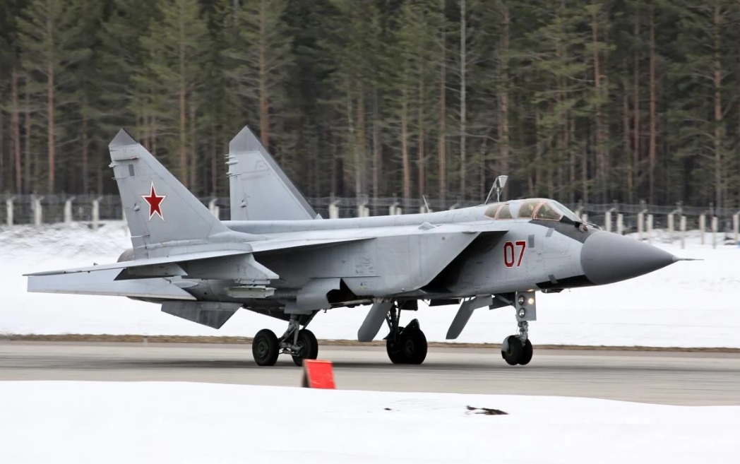 У Білорусі загорівся двигун російського літака МіГ-31К, який може нести ракети «Кинджал»