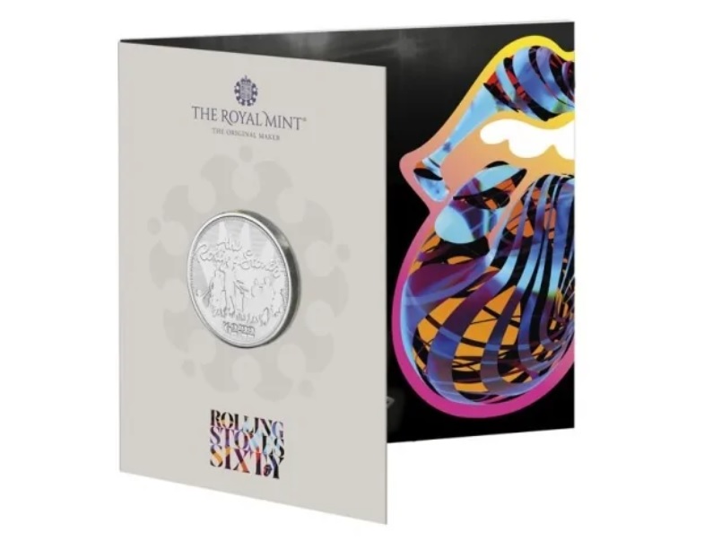В Великобритании выпустят коллекционную монету в честь группы The Rolling Stones