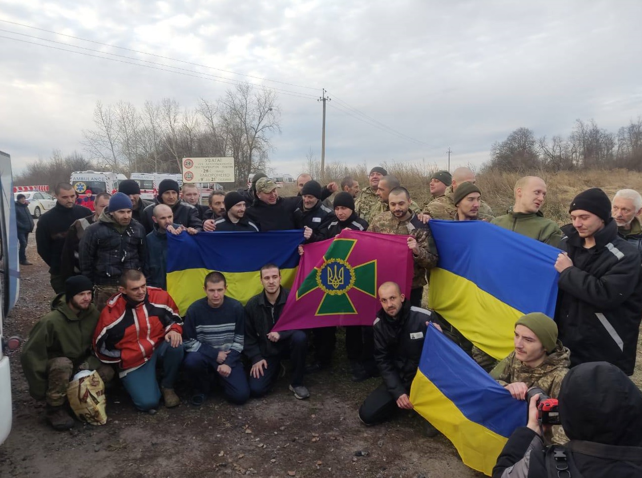 Из российского плена вернулись 50 защитников Украины
