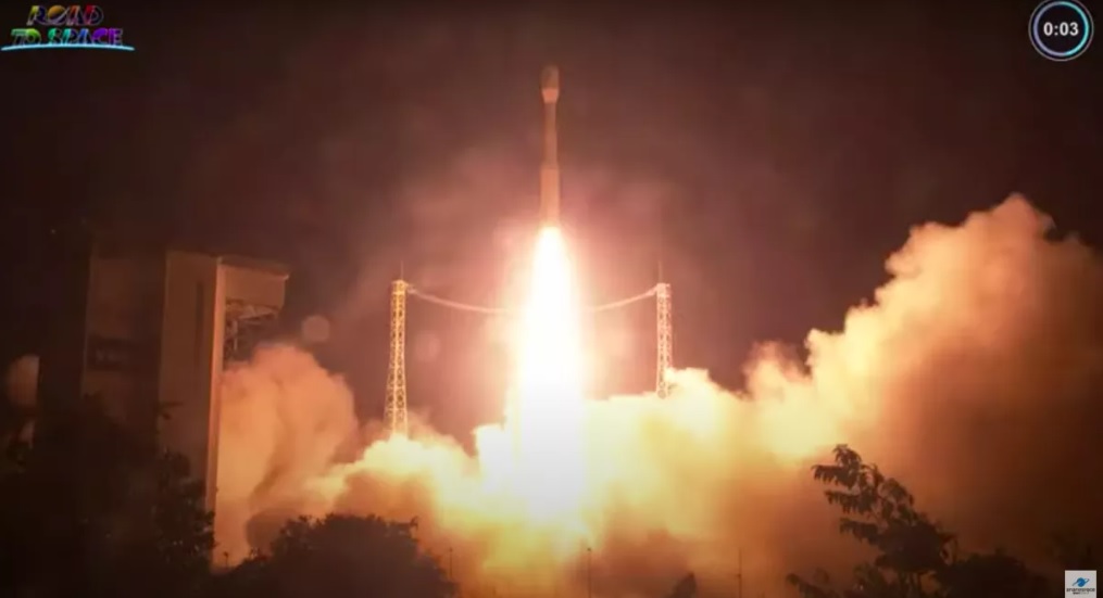 Ракета Vega C із двома супутниками впала через дві хвилини після запуску