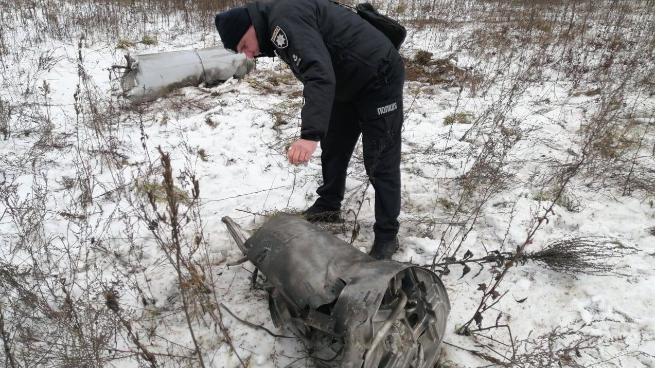 На Київщині виявили вісім місць падіння збитих ракет після вчорашньої атаки