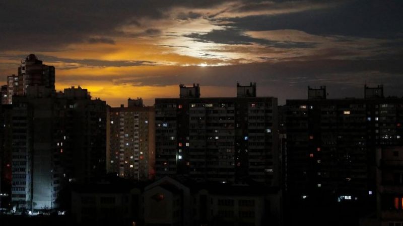 Збільшення відключень світла в Києві спричинено морозами
