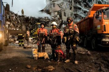 22 години собаки не відходили від завалів будинку у Дніпрі — керівниця пошуково-рятувального загону «Антарес»