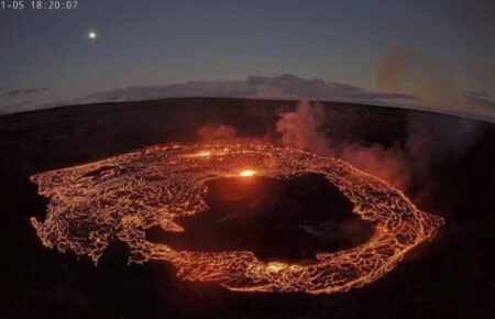 На Гаваях вивергається вулкан Кілауеа