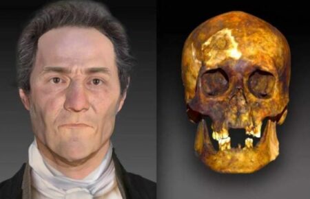 Исследователи реконструировали лицо «вампира из Коннектикута» из захоронения XIX века