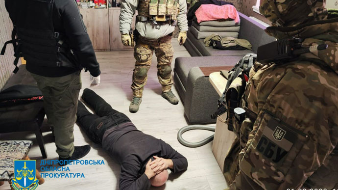 В Днепре за работу на оккупантов задержали двух бывших военных и эксмилиционера (ВИДЕО)