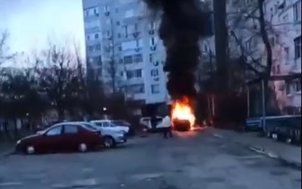 В оккупированном Энергодаре взорвали авто коллаборанта