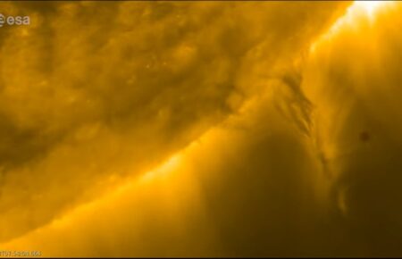 Апарат Solar Orbiter зафільмував проходження Меркурія перед Сонцем