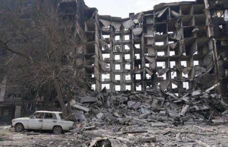 З’явилося відео зруйнованого росіянами Лівобережного району Маріуполя