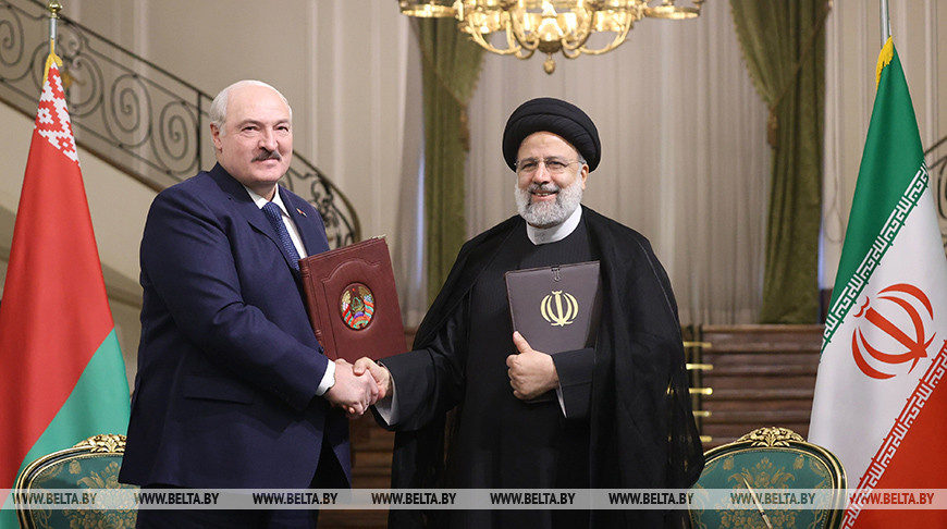 Лукашенко підписав з Іраном «дорожню карту» співпраці до 2026 року