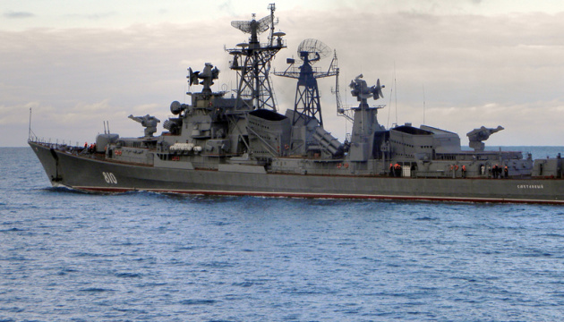 Російські окупанти збільшують кількість ракетоносіїв у Чорному морі