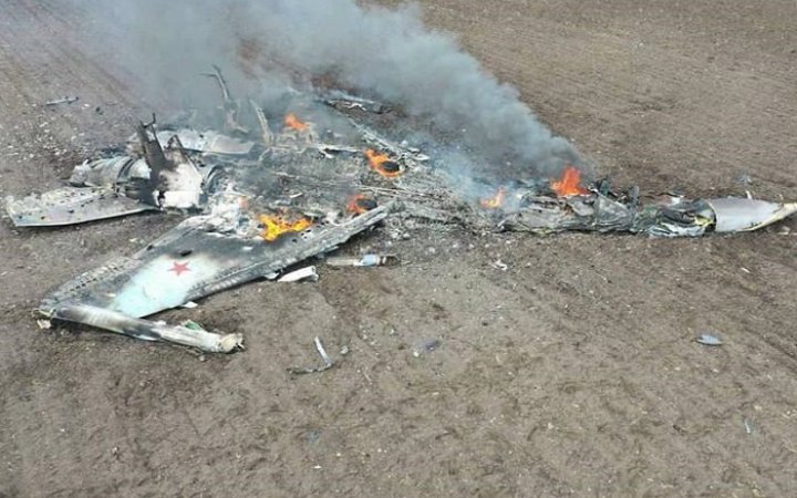 У Повітряних силах розповіли подробиці збиття винищувача Су-34 біля Єнакієвого