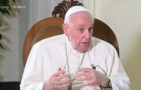 Папа Римський помолився «за досягнення миру» між Україною та РФ