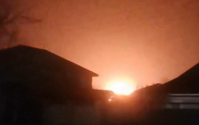 Під час вибухів у Джанкої було знищено ракети окупантів «Калібр» — ГУР (ВІДЕО)