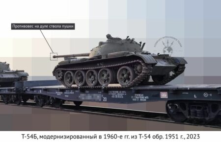 Росія почала розконсервовувати старі радянські танки Т-55 та відправляти їх в Україну — CIT
