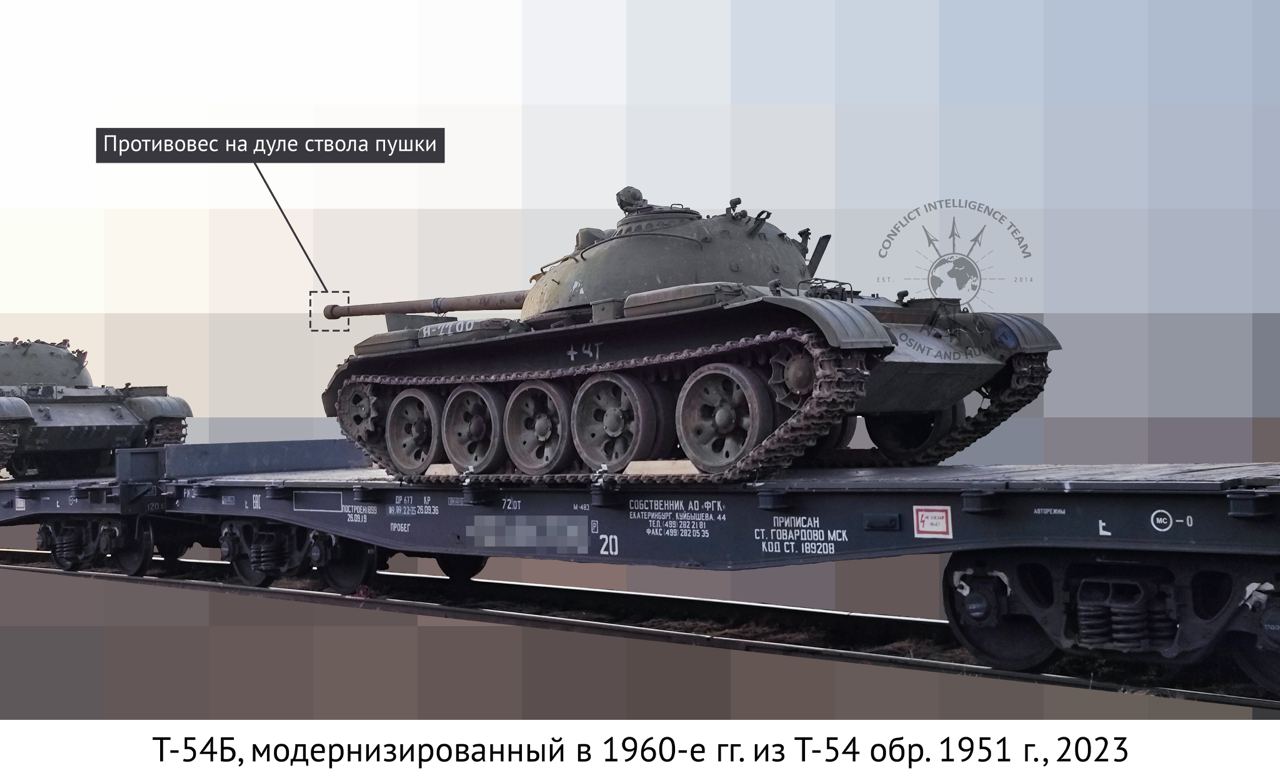 Росія почала розконсервовувати старі радянські танки Т-55 та відправляти їх в Україну — CIT