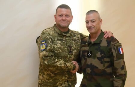 Україну відвідав начальник штабу армії Франції — Залужний розповів йому про потреби ЗСУ