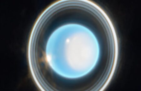 Телескоп «Джеймс Вебб» зробив нове фото Урану