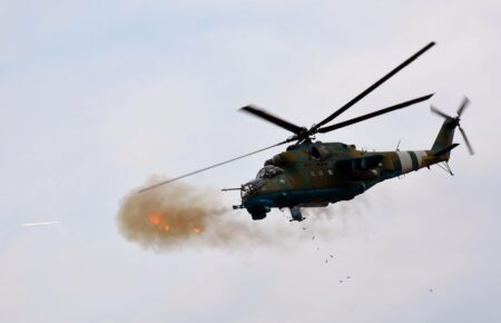 У Генштабі ЗСУ заявили про збиття російського вертольота Мі-24