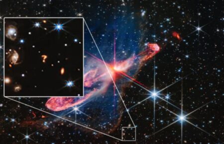 Телескоп «Джеймс Вебб» сфотографував «знак питання» у космосі
