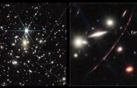 Телескоп «Джеймс Вебб» показав найвіддаленішу зірку Всесвіту, про яку відомо людству