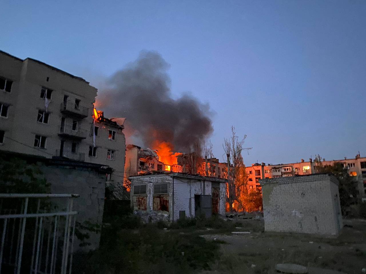 Під час першого ракетного удару окупантів по Покровську будинок обвалився з п'ятого по другий поверх — журналіст