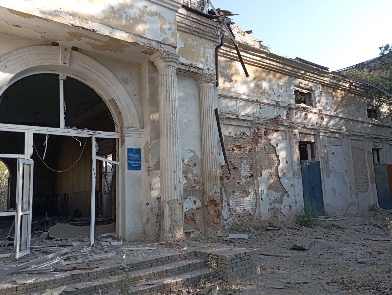 В Оріхові окупанти зруйнували пам'ятку архітектури ХІХ століття