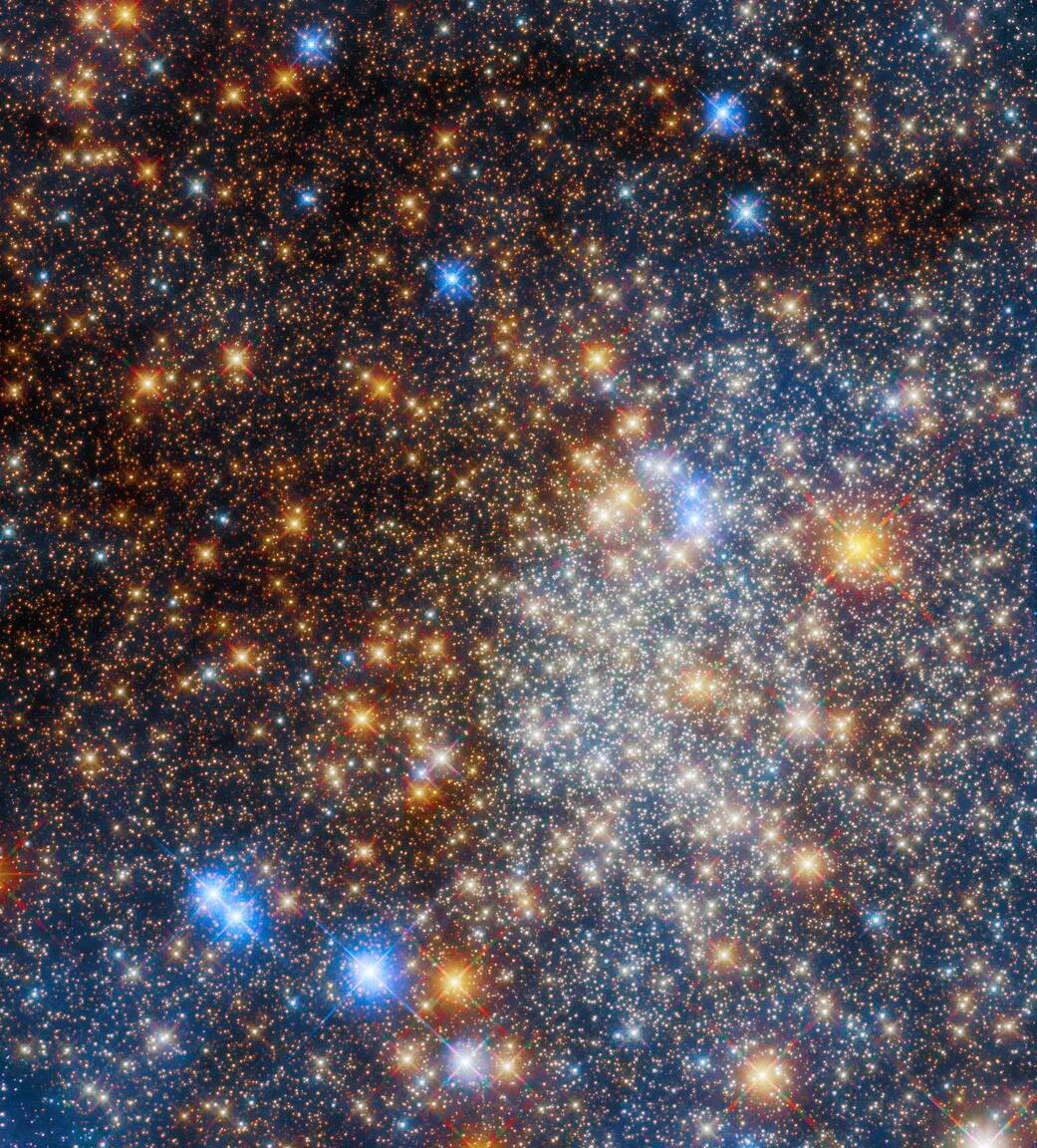 Телескоп Hubble показав кулясте зоряне скупчення в Чумацькому Шляху