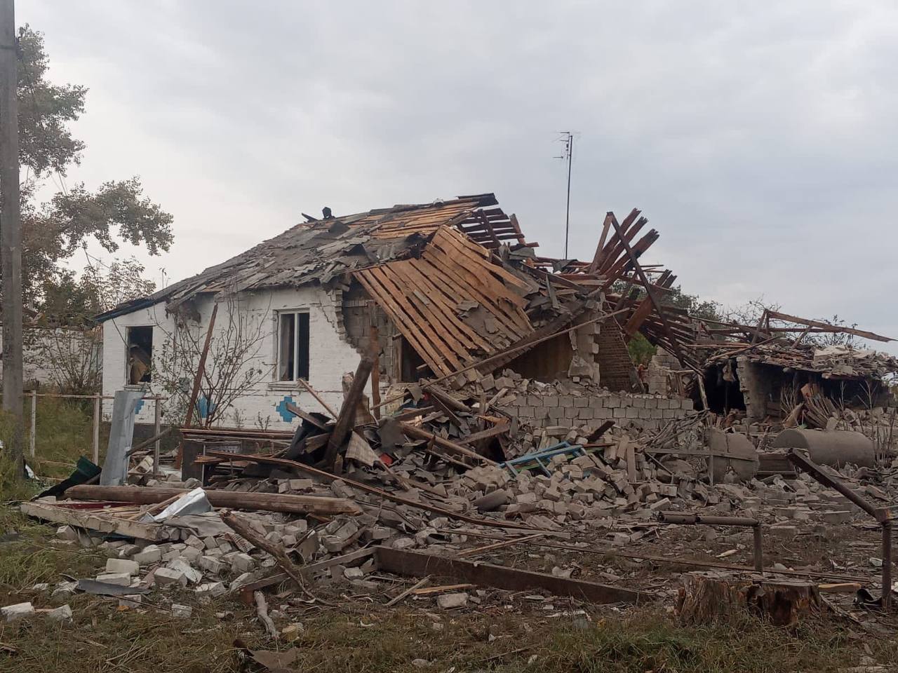 На Харківщині внаслідок обстрілу пошкоджений заклад освіти