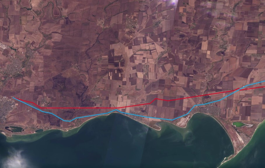 Росіяни будують нову автодорогу з Ростова до окупованого Маріуполя (ФОТО)